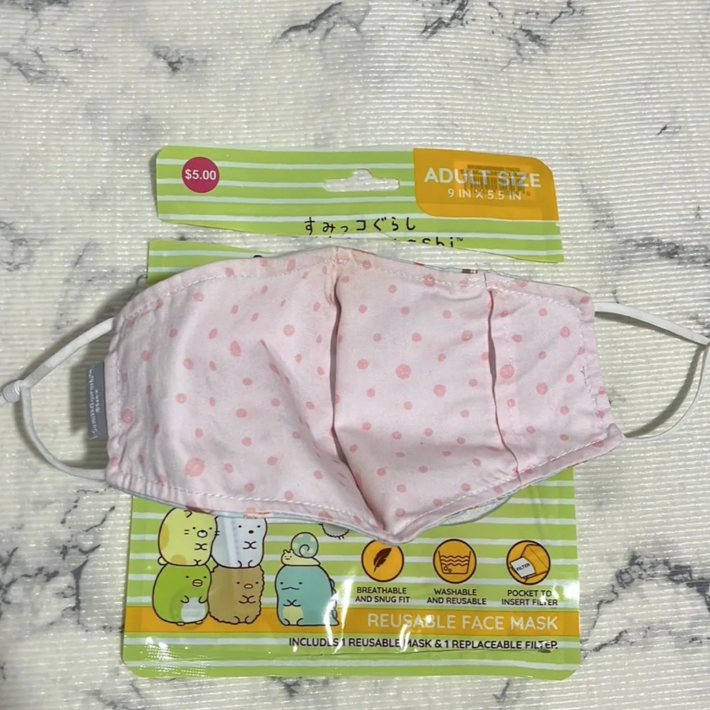 Sumikko Gurashi 2 Adult Size Face Mask